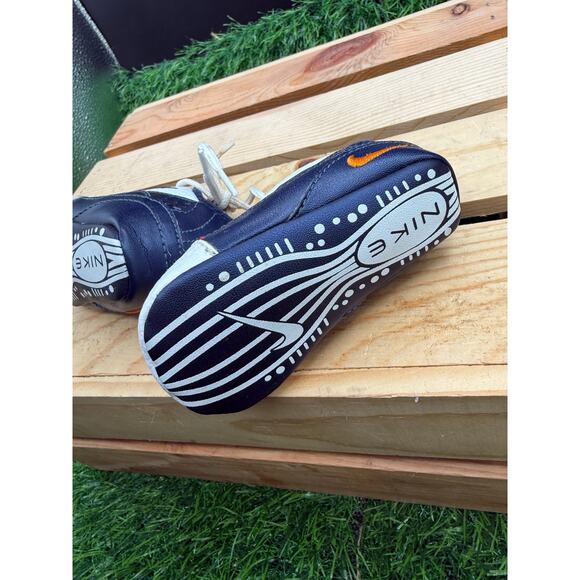 Nike-Baby Sneakers-Blue/White-Size 1B - Picture 8 of 10